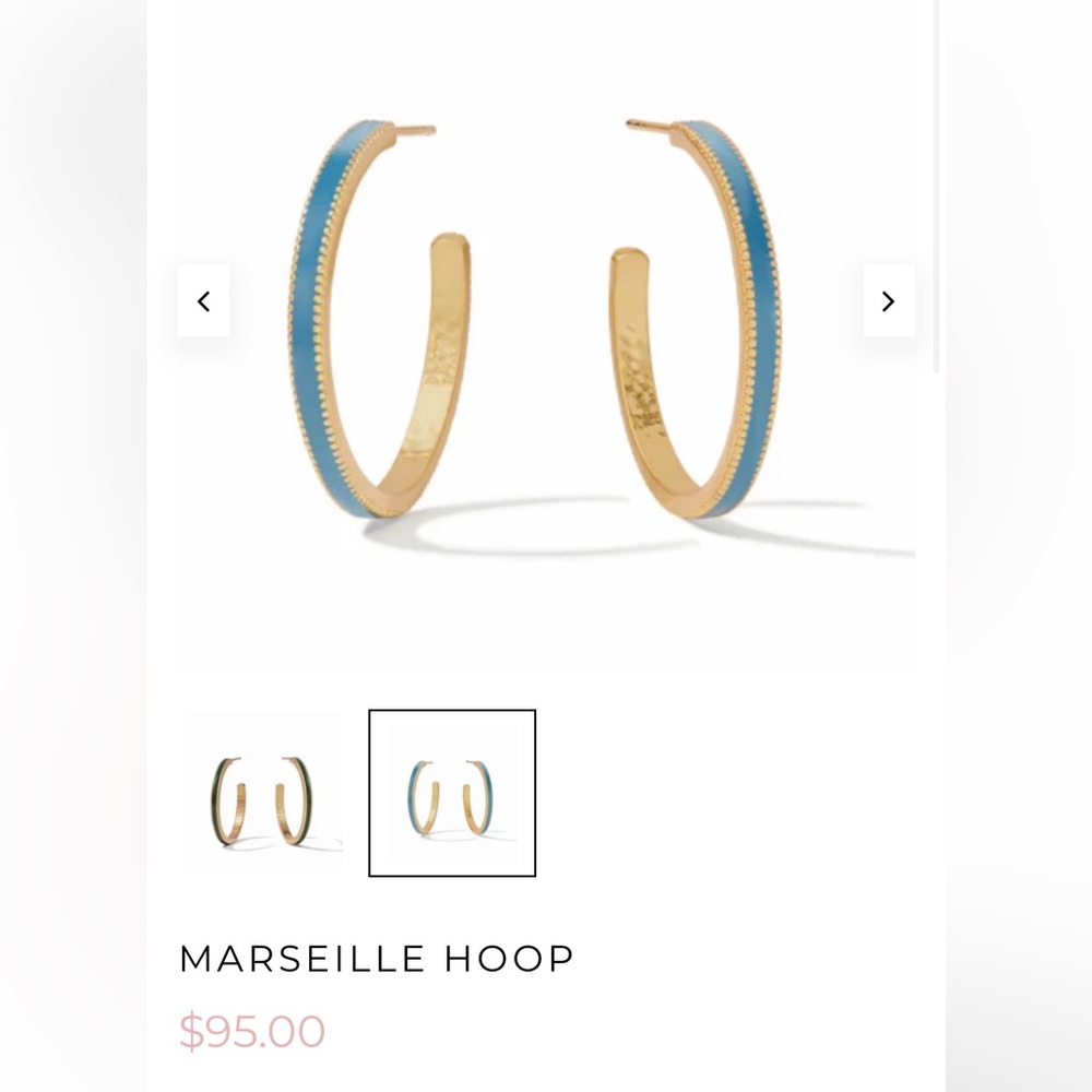 Brand New - Julie Vos Earrings - Marseille Hoop